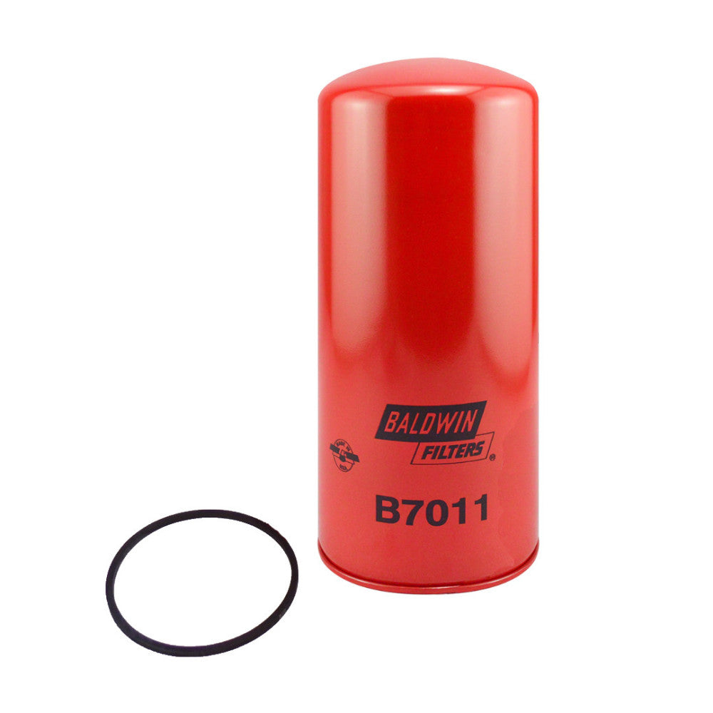 BALDWIN OIL/HYDRAULIC FILTER B7011 SPIN-ON WITH GASKET 11.257" HEIGHT 5.007" OD