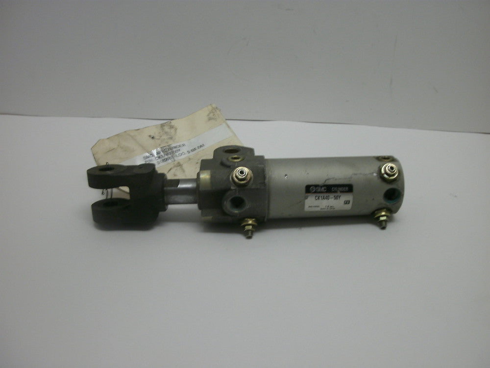 SMC CK1A40-50Y 40MM PNEUMATIC CK CLAMP CYLINDER ACTUATOR MAX PRESS 1.0 MPa