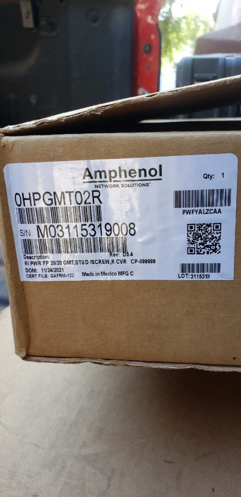NEW 0HPGMT02R HENDRY FUSE PANEL GMT 20/20 100A 48 VOLT DUAL FEED 23"