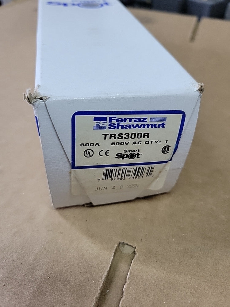 NEW OLD STOCK FERRAZ SHAWMUT TRI-ONIC TRS300R TIME DELAY 300 AMP 600 VAC