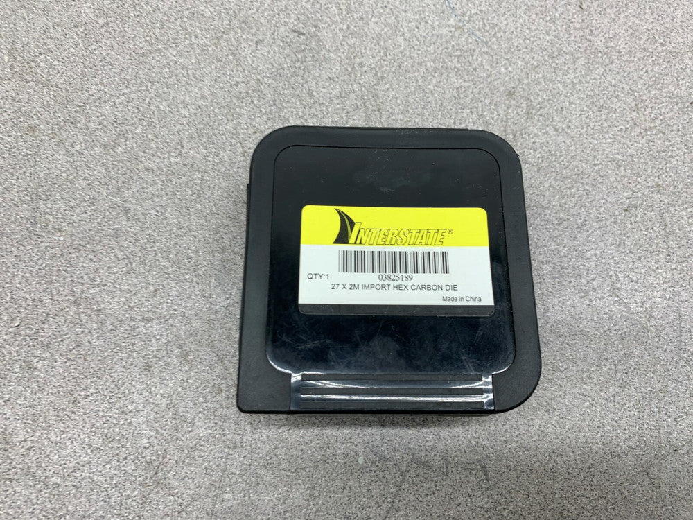 NEW NO BOX INTERSTATE HEX CARBON DIE 03825189