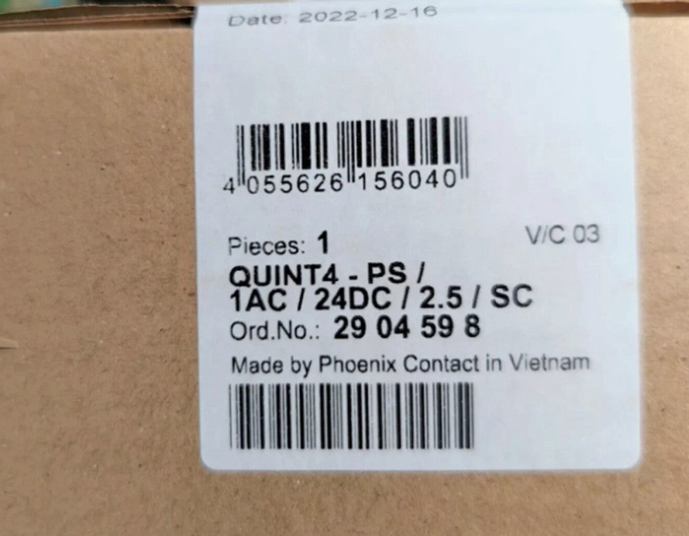 One Brand New Phoenix Contact QUINT4-PS/1AC/24DC/2.5/SC 2904598 module