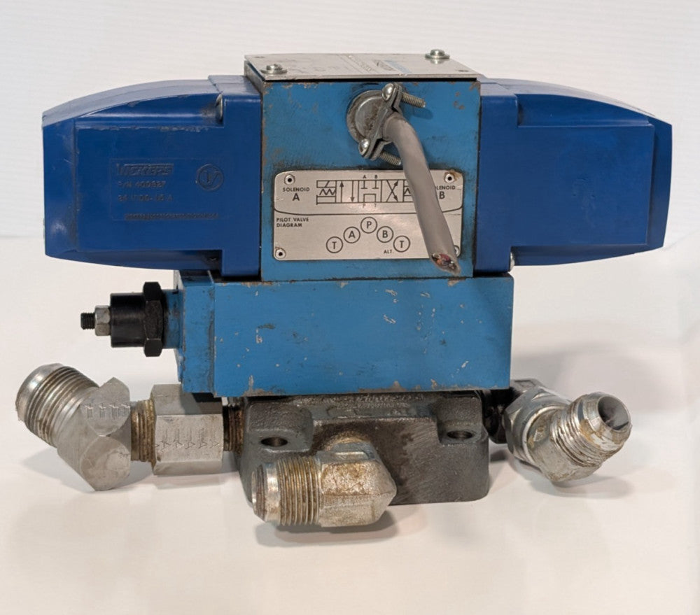 Vickers DGMC-5-PT-GW-S-30 SystemStak Pressure Relief Assembly with 24V Coil