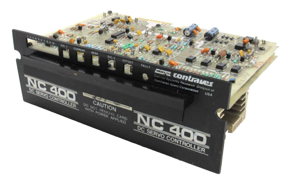 USED CONTRAVES NC414 DC SERVO CONTROLLER NC400 FAA1520