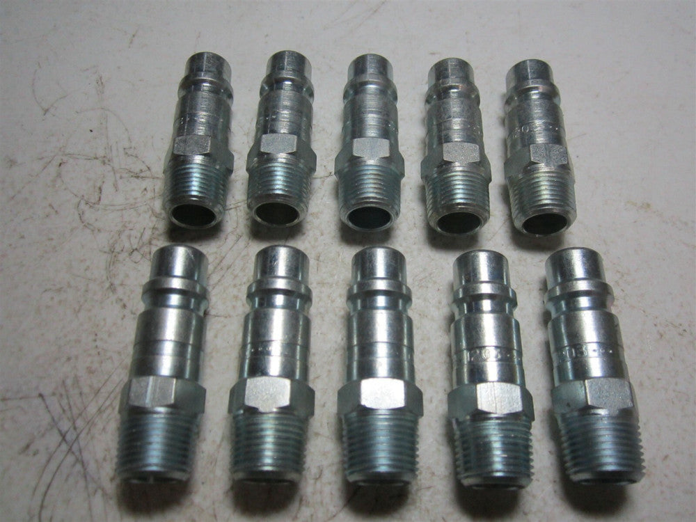 Coilhose Pneumatics (1203) 3/8" MPT 1/2" Industrial Connector - Pack of 10