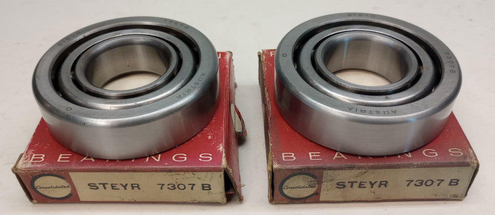 Steyr 7307 B Angular Contact Ball Bearing 35 X 80 X 21mm 7307-B (Pack of 2)