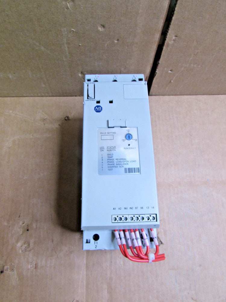 ALLEN BRADLEY, 150-E104NCD, SOFT STARTER, Ser B. NICE TAKEOUT! MAKE OFFER!