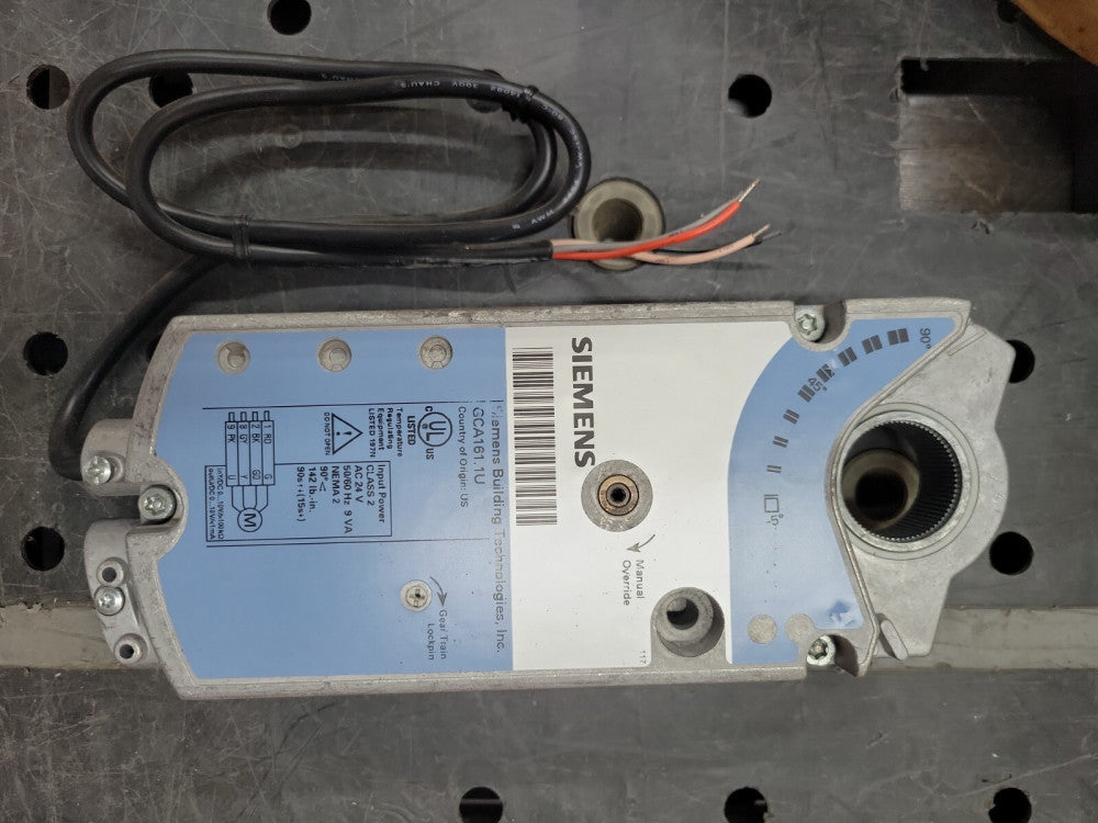 1- SIEMENS GCA 161.1U OPEN AIR ACTUATOR NEW OLD STOCK