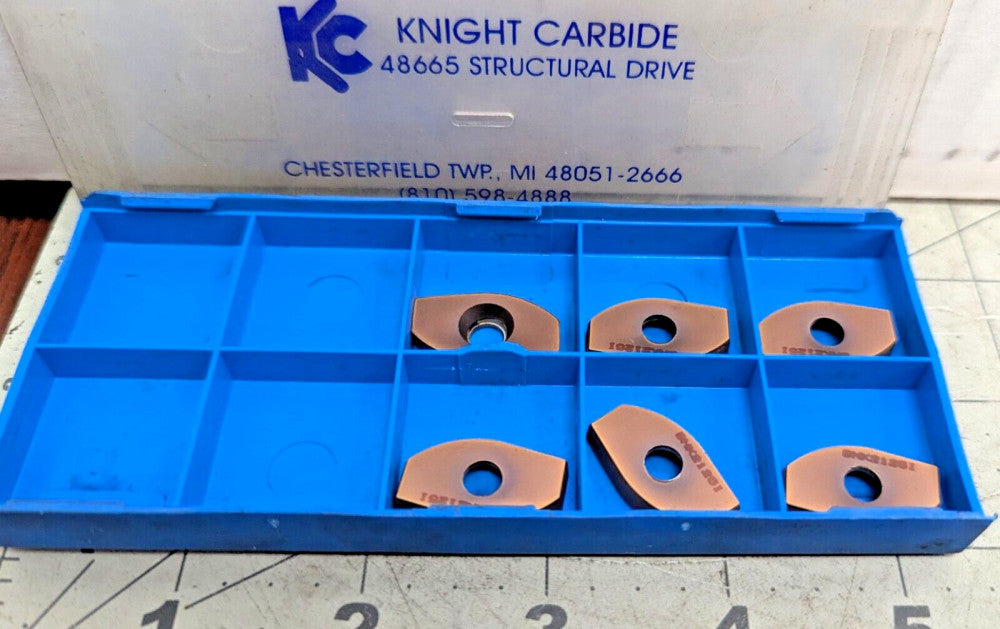 6 pcs, KNIGHT CARBIDE, BNK 2125I Carbide Inserts, Grade KC57U [OF56#5