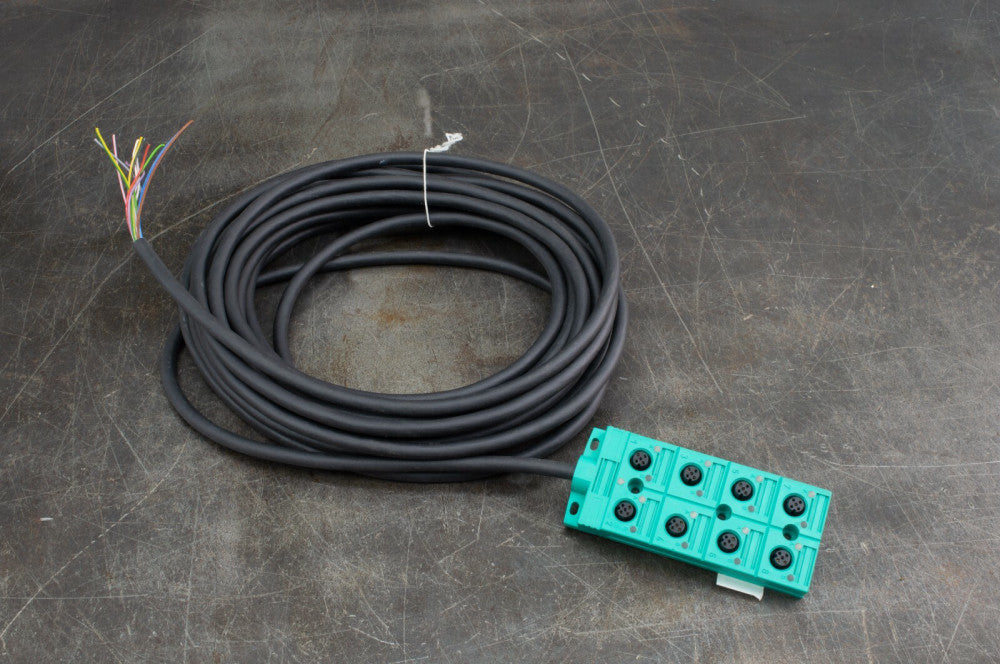 Pepperl+Fuchs V1-8A-E2-10M-PUR Wire Cable Cord