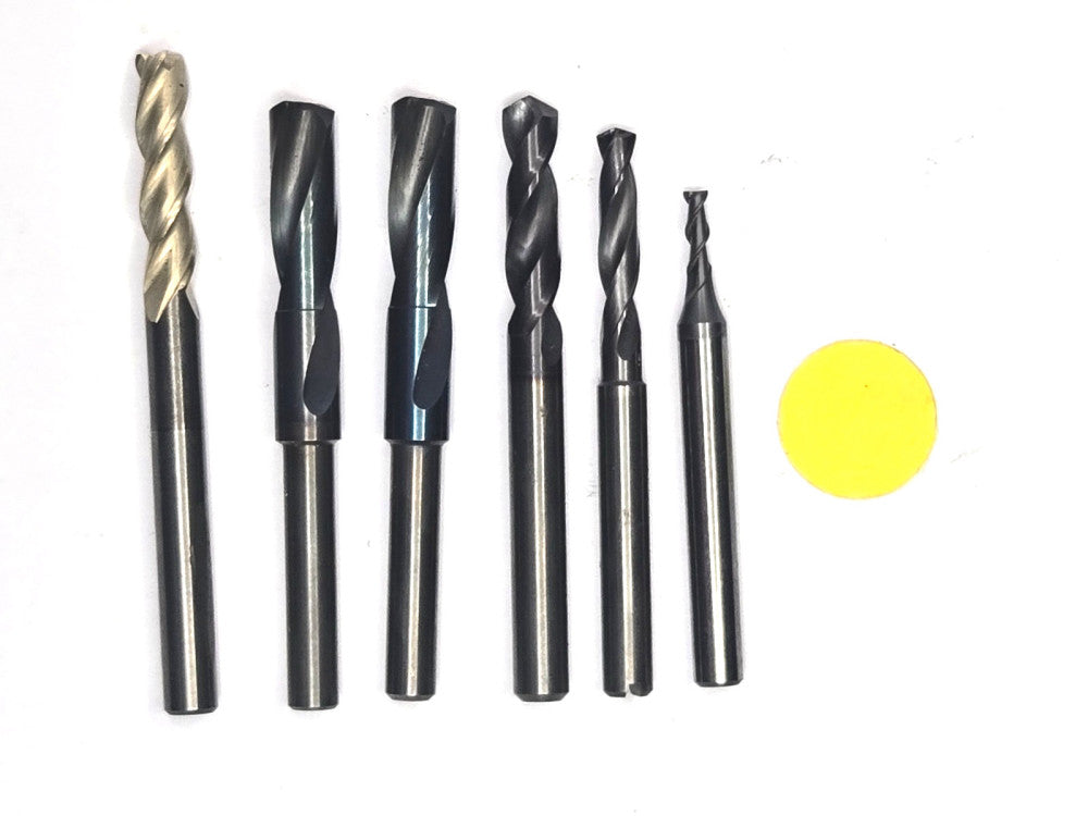 ASSORTED SIZES CUTTING END MILLS ***LOT OF 6