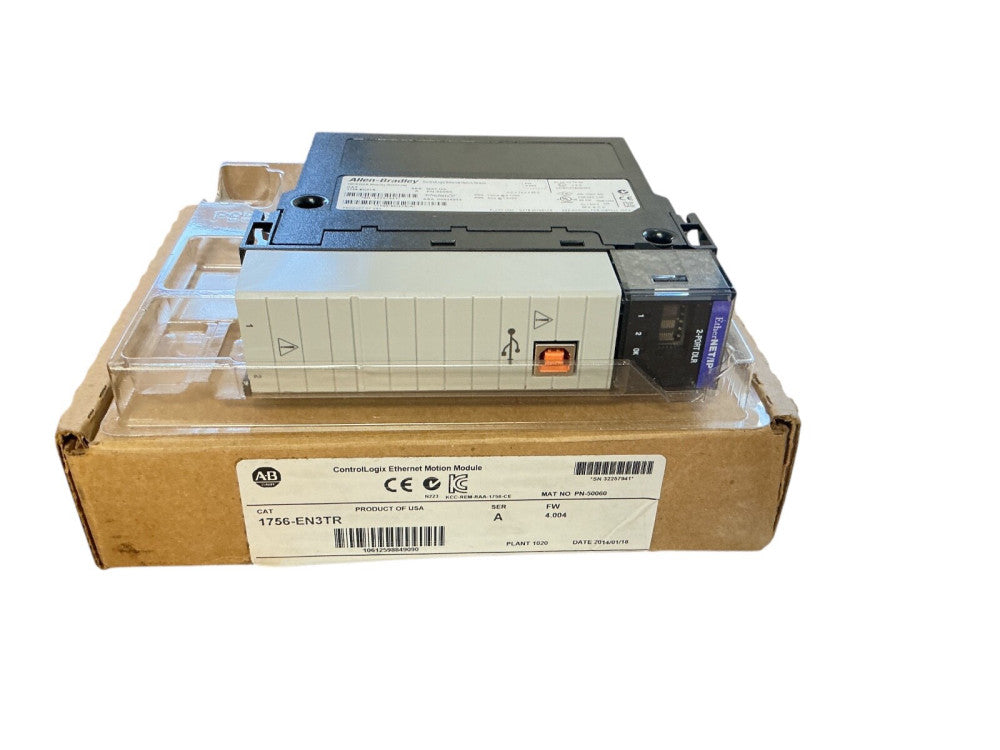 Sealed Pre-owned Allen Bradley 1756-EN3TR Ser A ControlLogix 2-P EtherNet Bridge