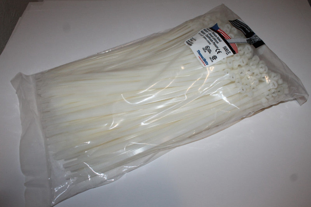 Thomas & Betts Ty-Rap TY27M 13.4" 120lb Natural 500 / Bag NEW!