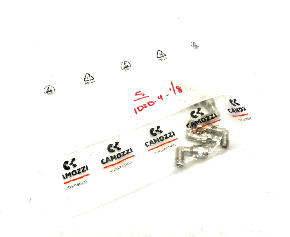 Camozzi 1020-4-1/8 Fixed Male Elbow Fitting PKG OF 5