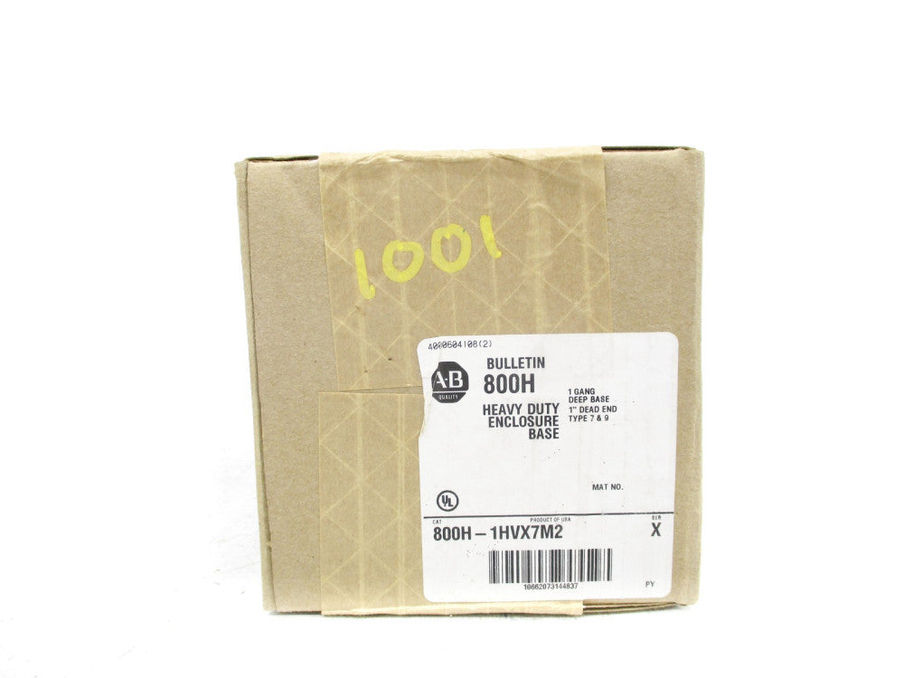 ALLEN BRADLEY 800H-1HVX7M2 SER. X (BR/WH) NSFS
