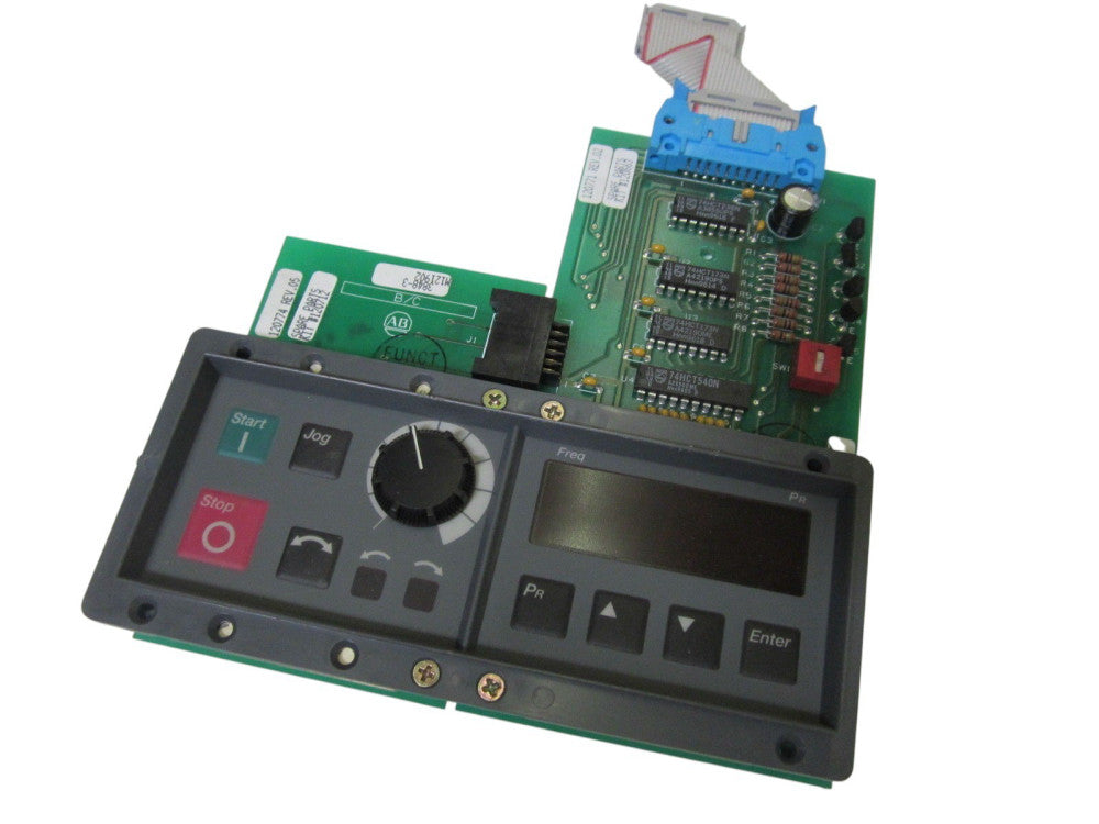 ALLEN BRADLEY 120774 KEYPAD DISPLAY ASSEMBLY PANEL UNMP