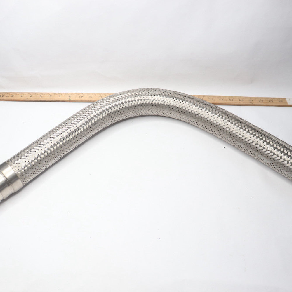 Flexible Metal Hose Female Stainless Steel 2" Dia. x 36" L