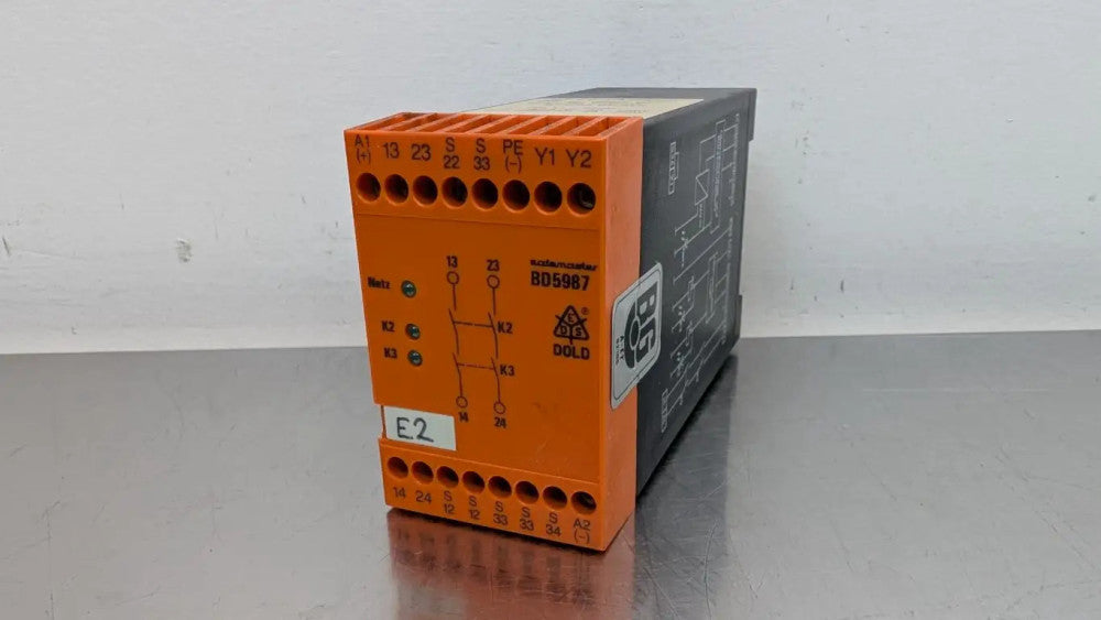 Dold & Sohne BD5987.02 Safety Relay 24VDC Coil 250VAC 3A