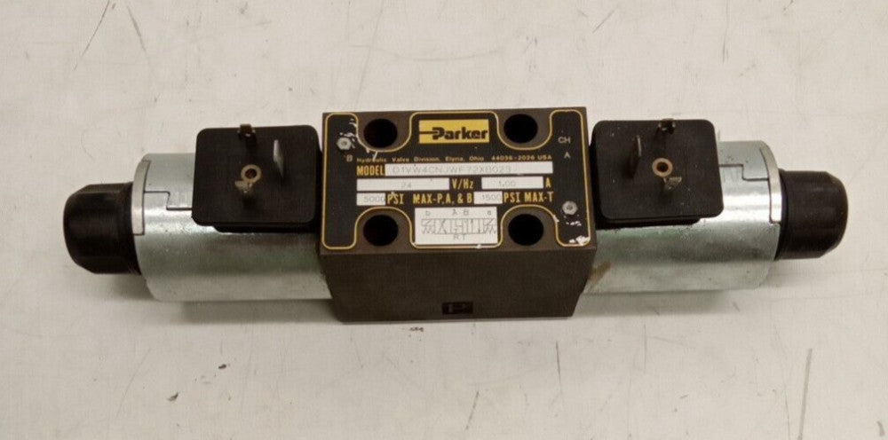 Parker D1VW4CNJWF72XB023 24v Hydraulic Valve