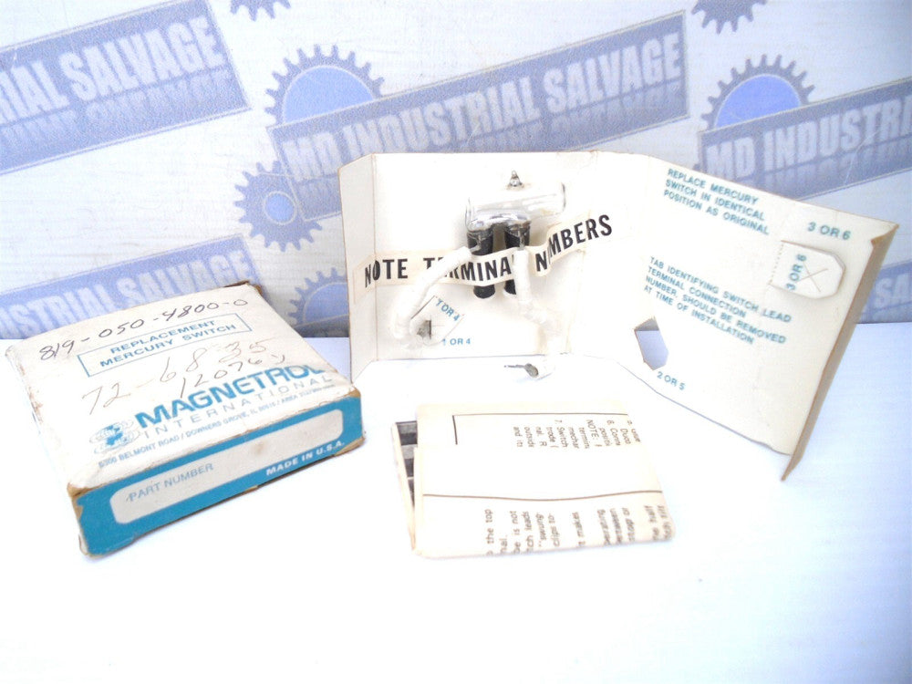 MAGNETROL 89-7101-008 - 2-Lead - SPS-1 - CONTROL SWITCH 897101008 (NEW in BOX)