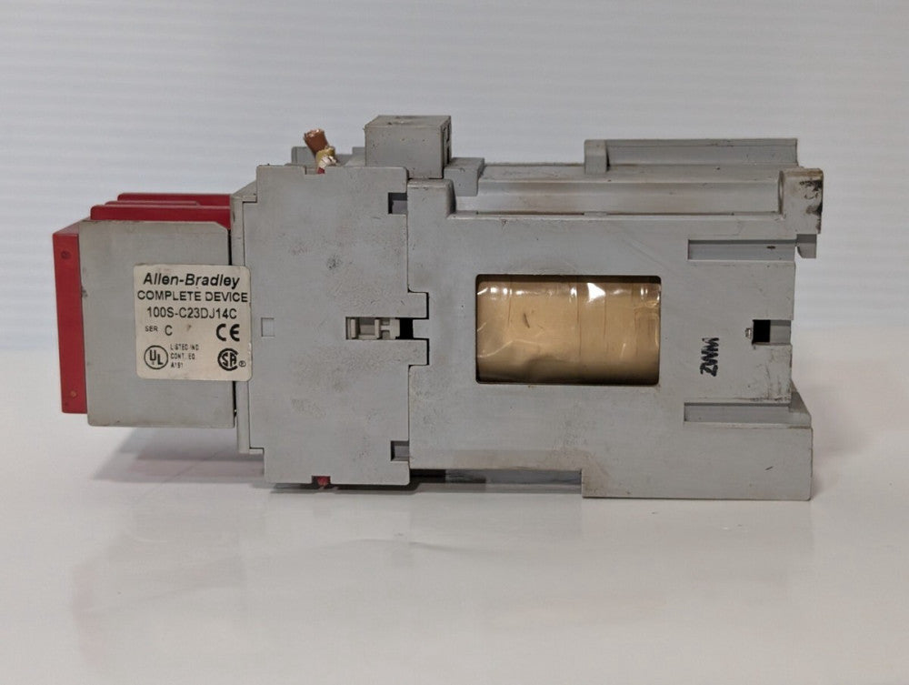 Allen Bradley 100S-C23DJ14C Guard Master Safety Contactor, Series C, 3 Pole, 23A