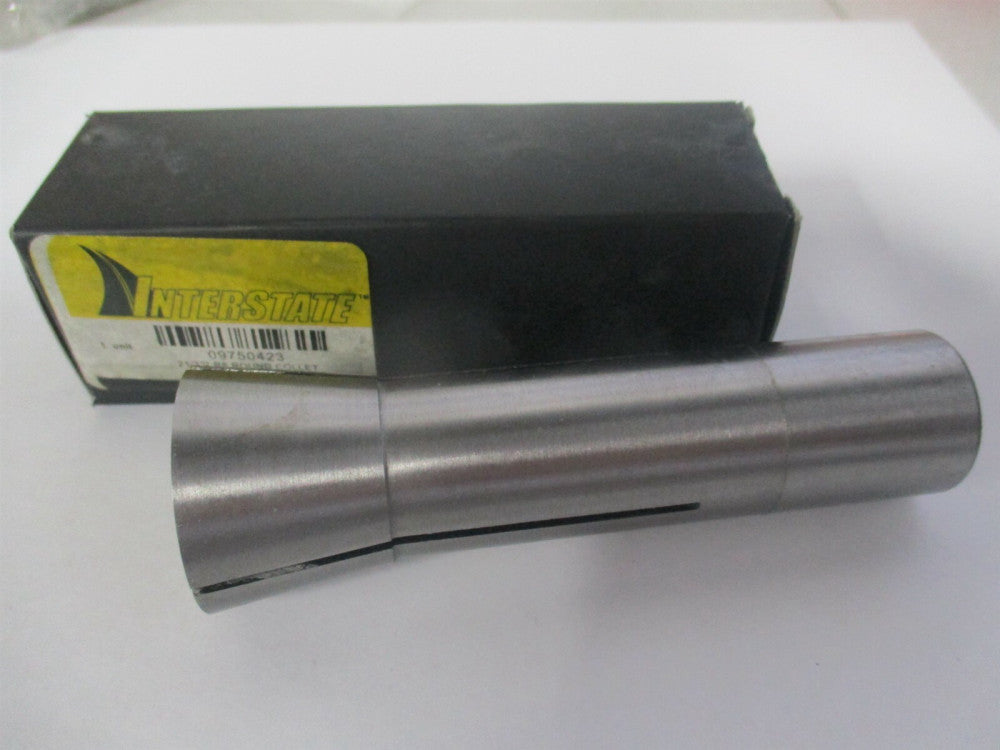 (231-4742) 21/32" x 7/16-20 Drawbar Thread 0.0007 Inch TIR Steel R8 Collet