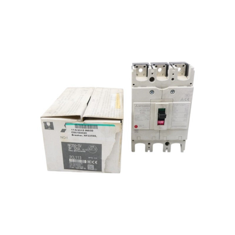 MITSUBISHI NF250-SV-3P-125A 690V 125A NSMP