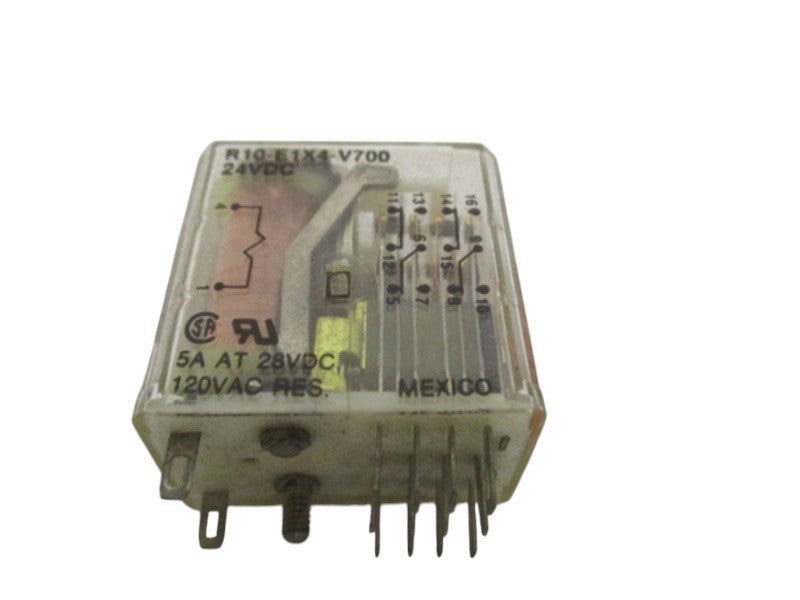 POTTER & BRUMFIELD R10-E1X4-V700 RELAY 24VDC 5A UNMP