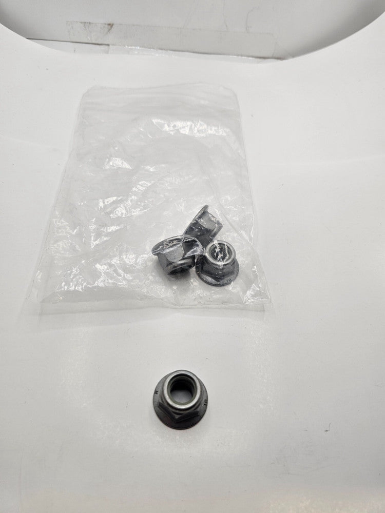 (QTY 4) Flange Hex Nuts 0.38" x 1.09"