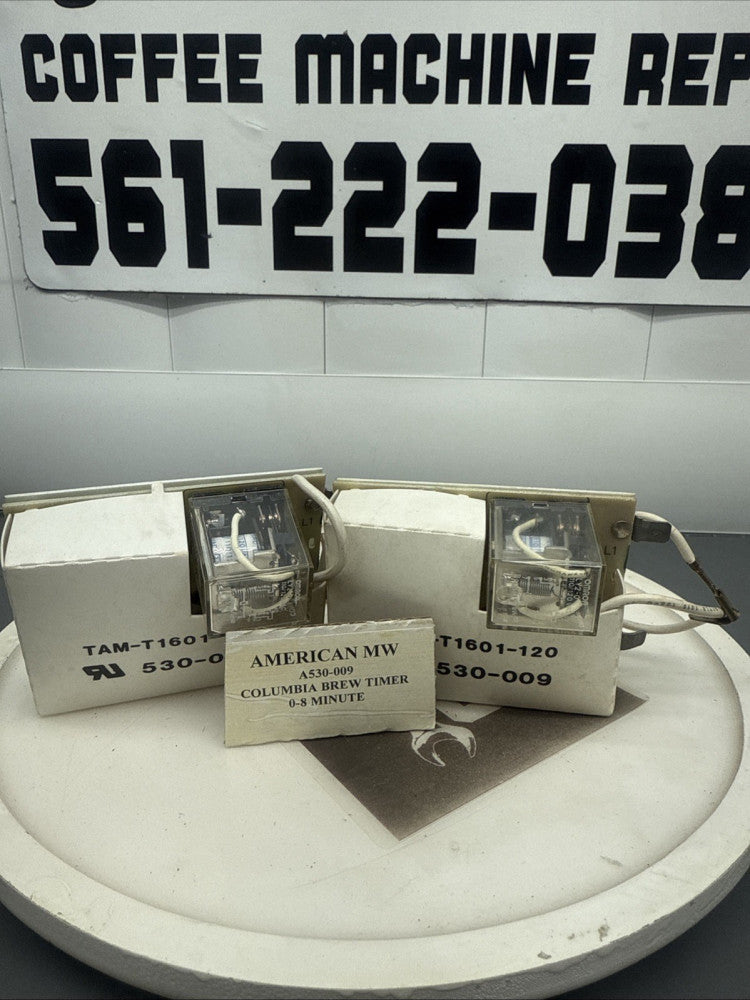 A530-009 Grindmaster Cecilware Timer Columbia Brew 0-8 Minute Genuine OEM