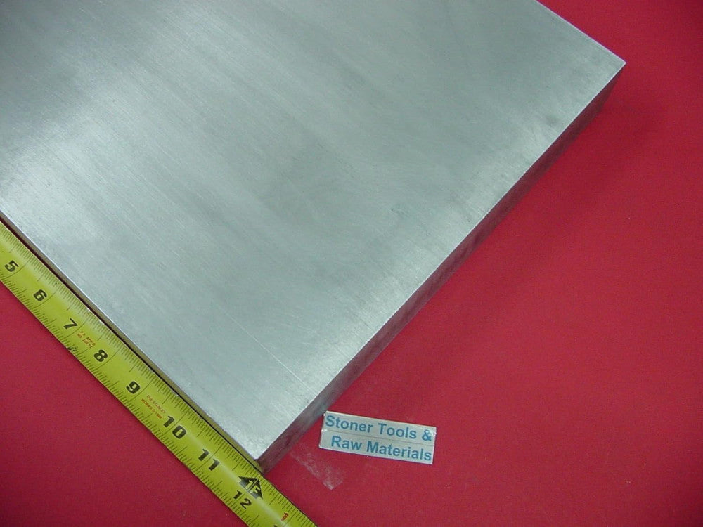 1/2" X 10" X 12" Aluminum 6061 Flat BAR Solid T6511 New Mill Stock Plate. This I