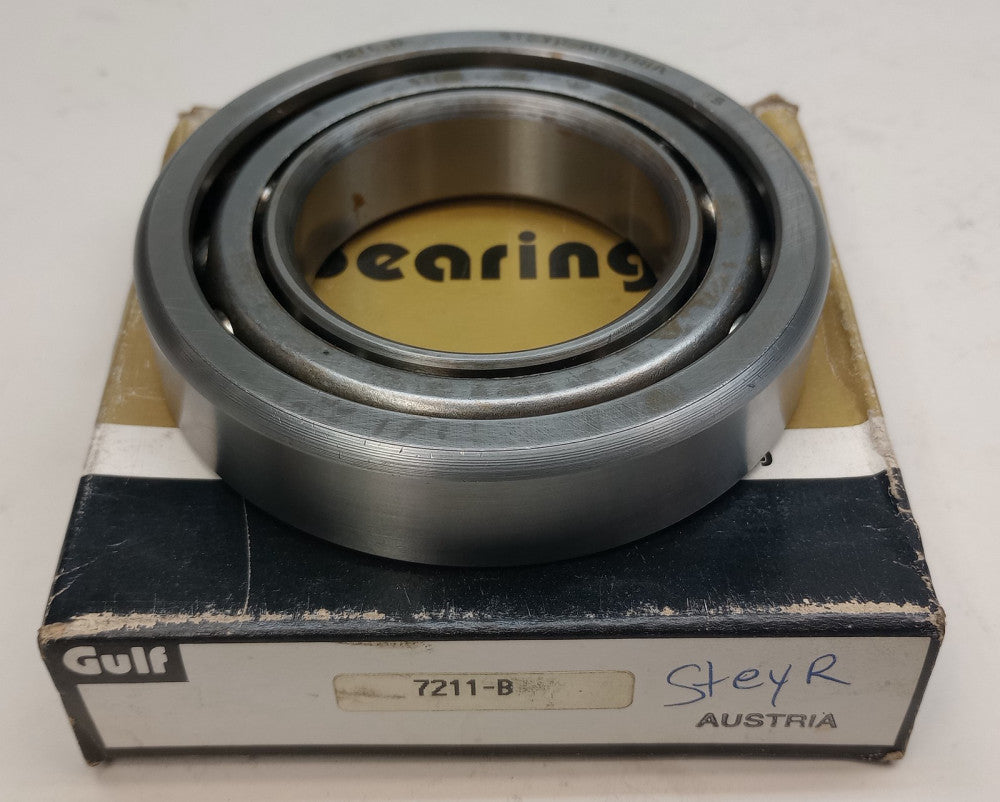 Steyr 7211-B Angular Contact Ball Bearing 55 X 100 X 21mm 7211B