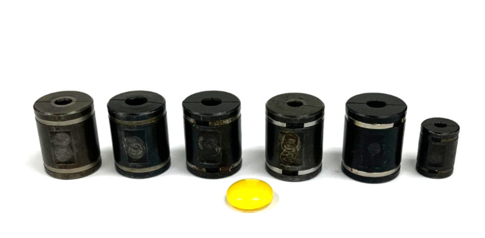 ASSORTMENT OF BUSHING DIA 1" & 5/8" HEIGHT 1-1/4" & 7/8" LOT OF 6