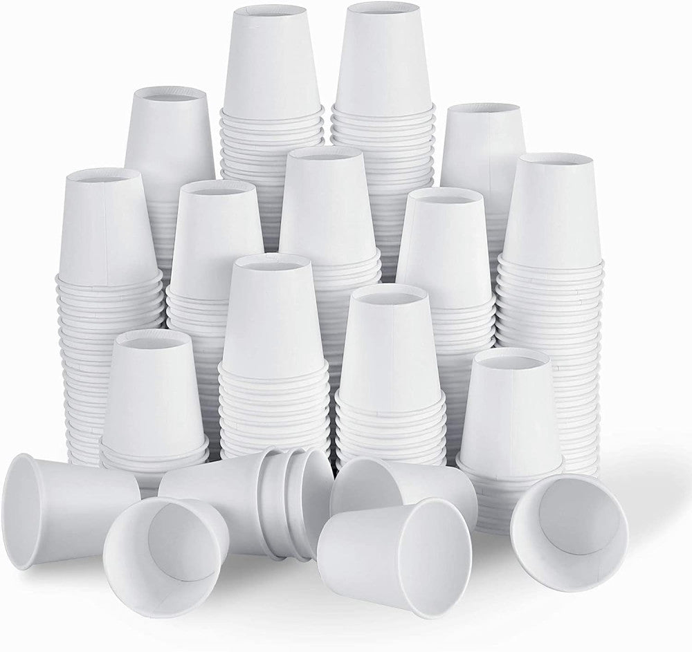300 Count 4 Oz Small Paper Cups Mouthwash Cups Bathroom Cups Mini Cups Small D