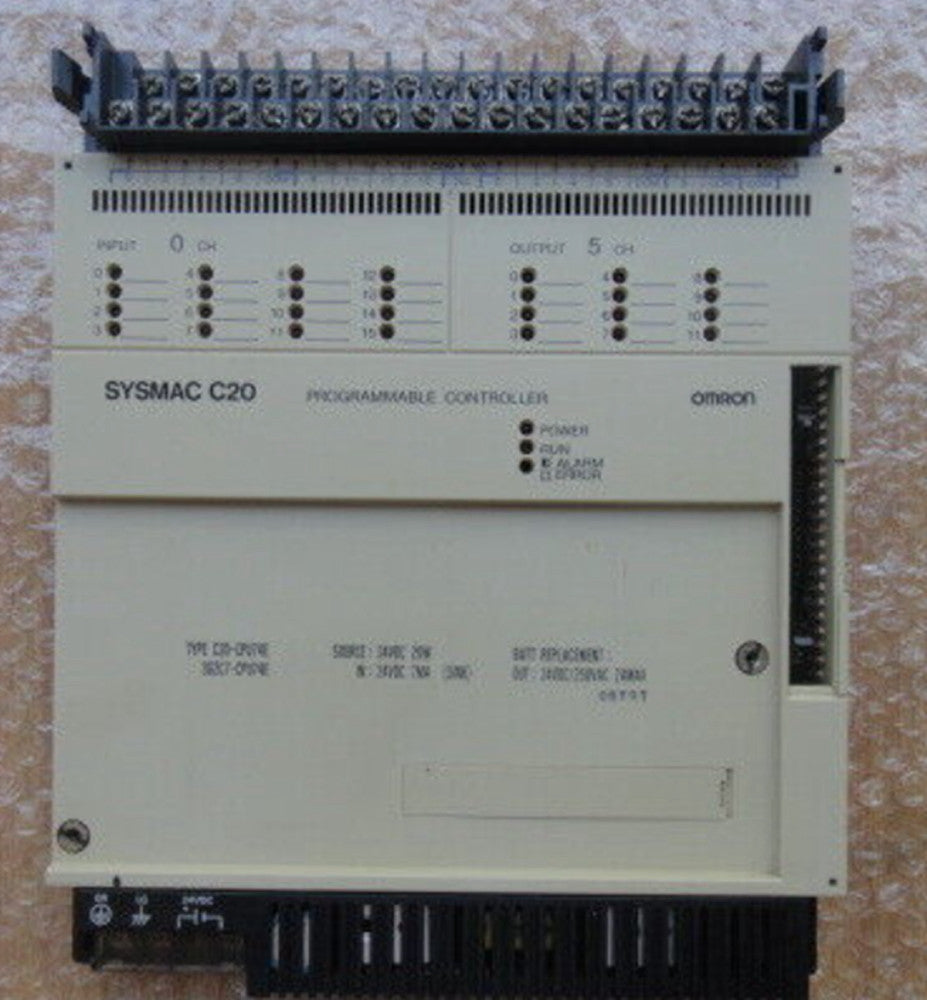 Used & Tested OMRON C20-CPU74E Programmable Controller