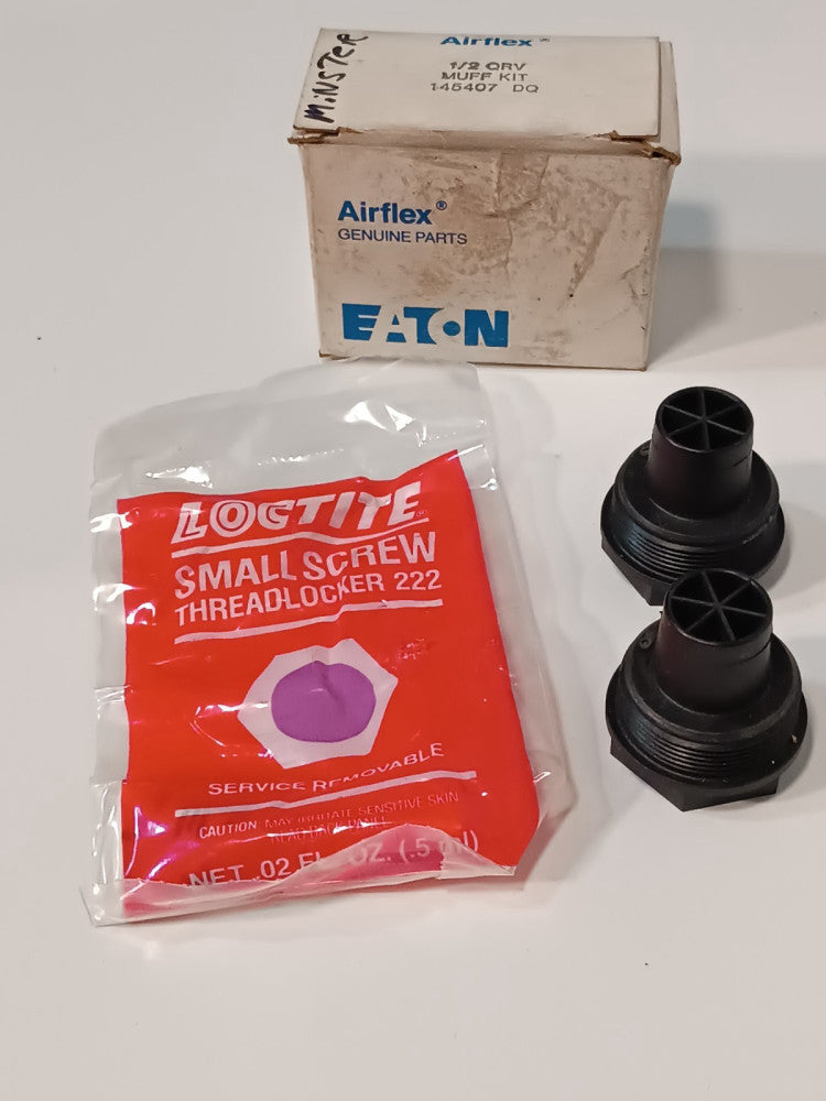 Eaton Corp. Airflex 145407-DQ, 1/2 QRV Muffler Endcap Kit, Max Torque 10 FT/Lbs
