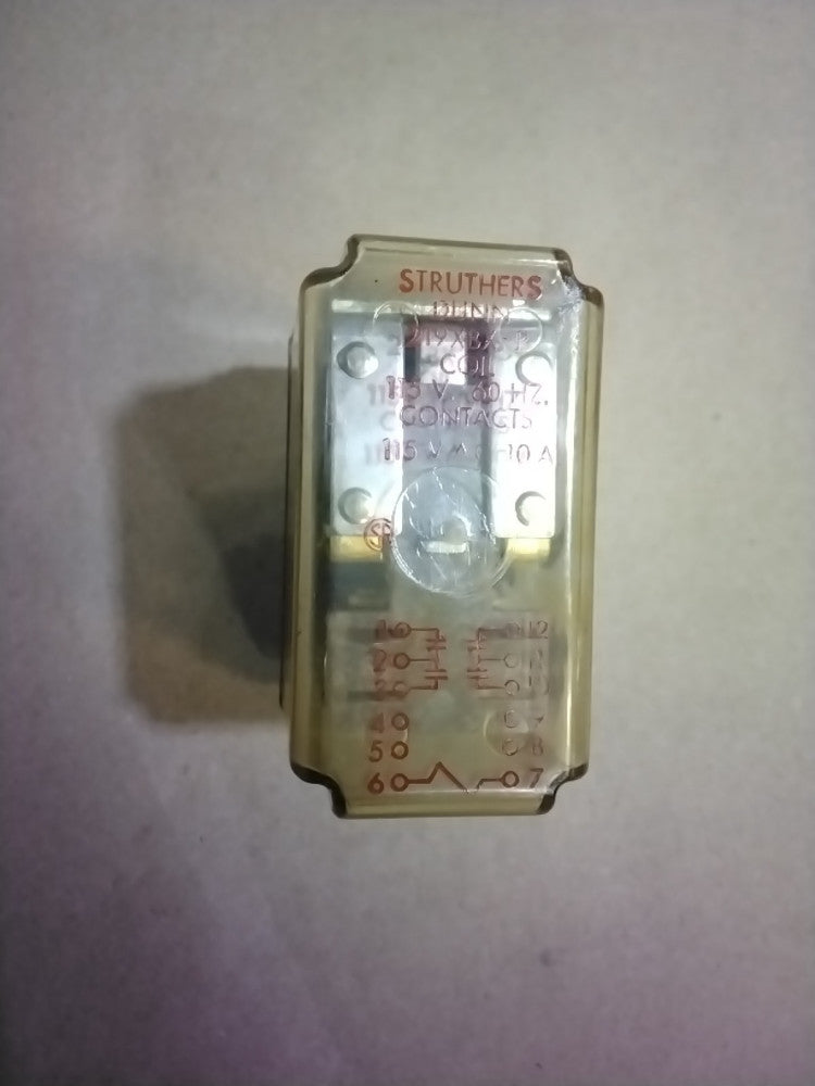 Struthers Dunn 219XBX-P Relay 115V 60hz Used