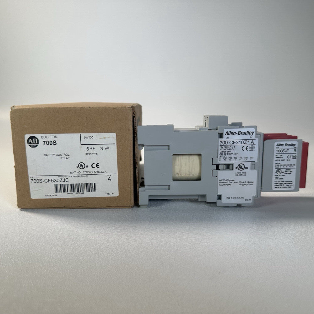 Allen Bradley 700-CF310Z*A with 100S-F Contactor Complete Device 700S-CF620ZJC