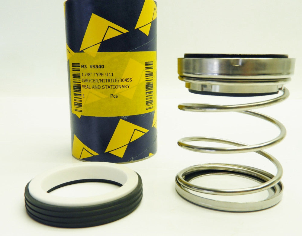1-7/8" Pump Shaft Seal & Stationary 1.875" CAR/CER/NITRILE/304SS VS340