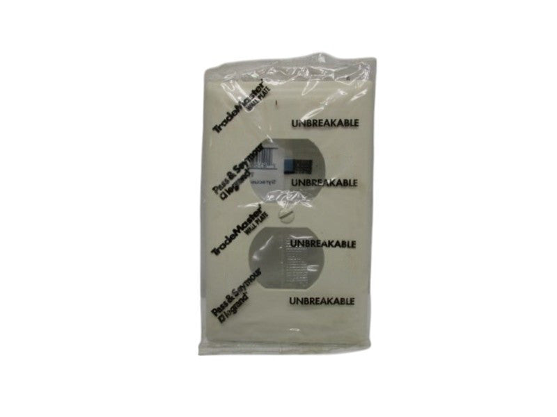 LEVITON TP8-LA TRADEMASTER WALLPLATE NSMP