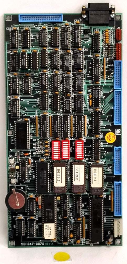 INTERFACE CIRCUIT BOARD REV. A B0118.3 205DC 12.5V 93-047-0070