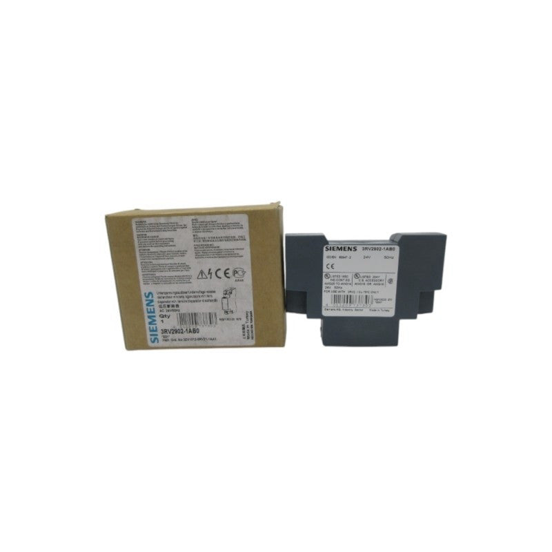 SIEMENS 3RV2902-1AB0 24VAC NSMP