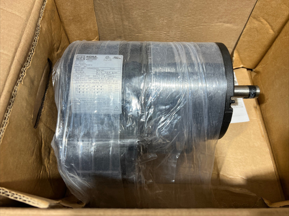 WEG 00336OT3E 145T-S General Purpose Motor 3HP 3-Phase. NOS Surplus