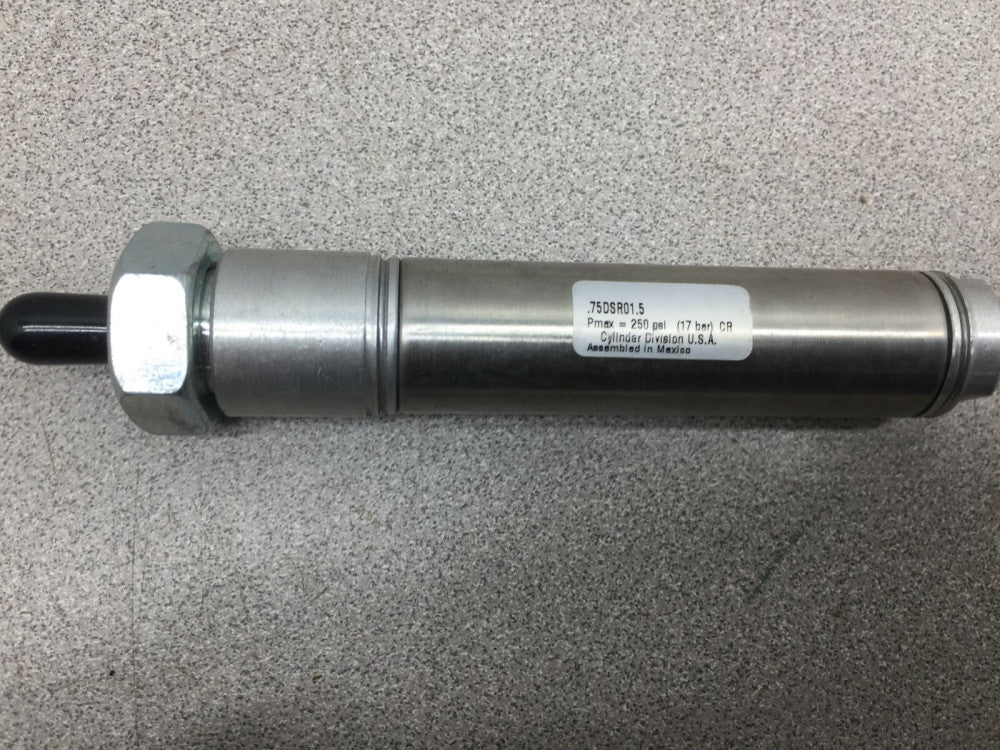 NEW NO BOX PARKER 3/4BORE 1.5STROKE PNUEMATIC CYL. .75DSR01.5