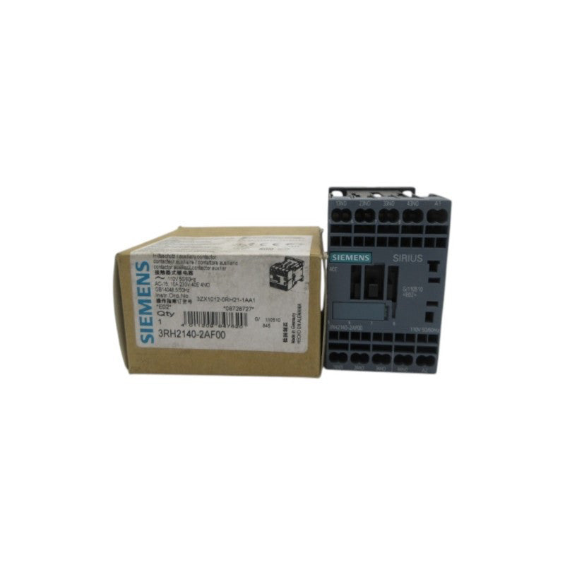 SIEMENS 3RH2140-2AF00 110V NSMP