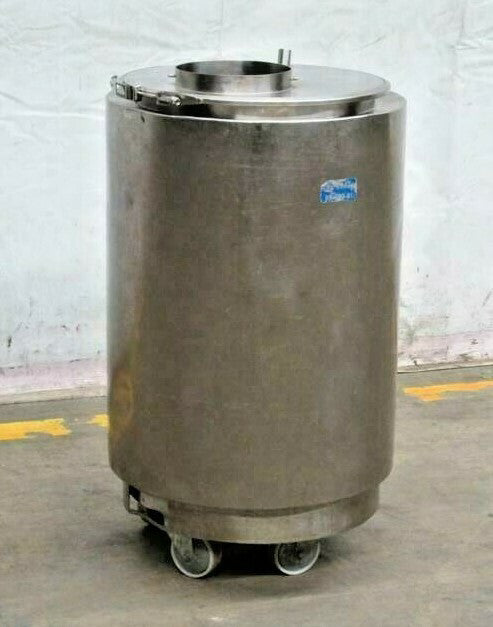 200 Liter, 316 S/S tank. Dimensions: 22" diameter x 29" straight wall