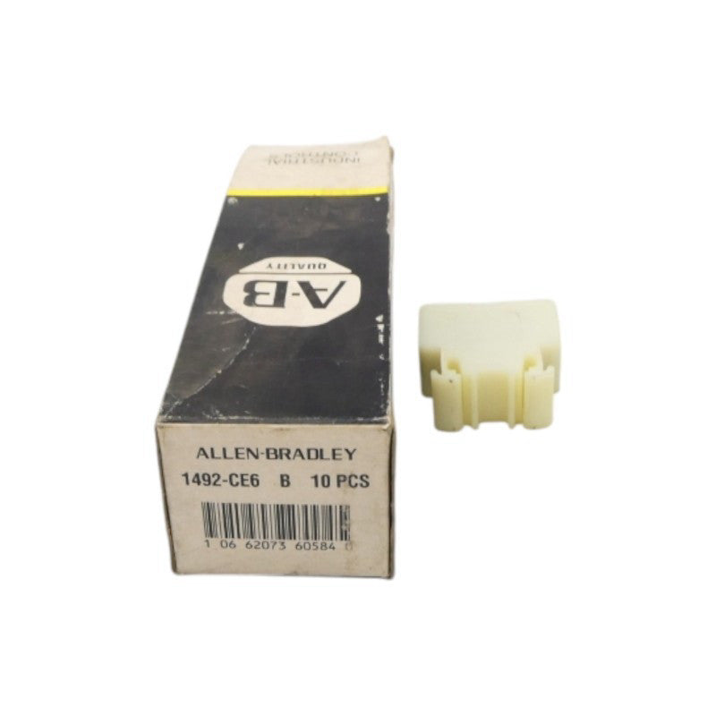 ALLEN BRADLEY 1492-CE6 SER. B (PKG OF 5) (BK/YL) NSMP