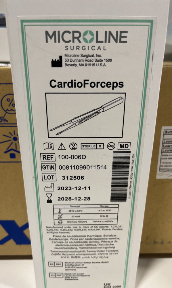 Microline 100-006D CardioForceps