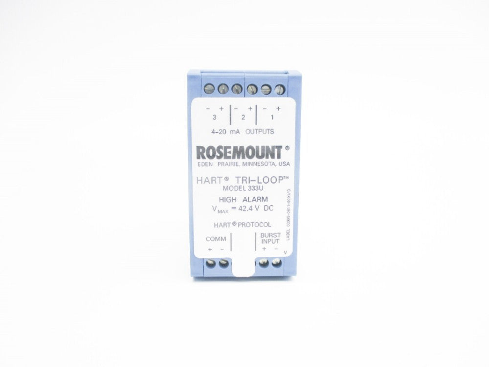 ROSEMOUNT 333UC2N307 42.4VDC NSNP