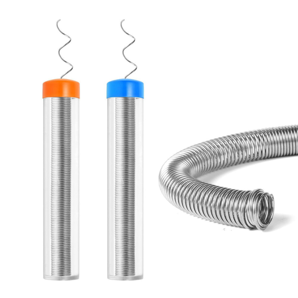 WLuogcu60/40 Solder Wire 0.8mm & 1.0mm Rosin Core Solder Low-Temperature Sold...
